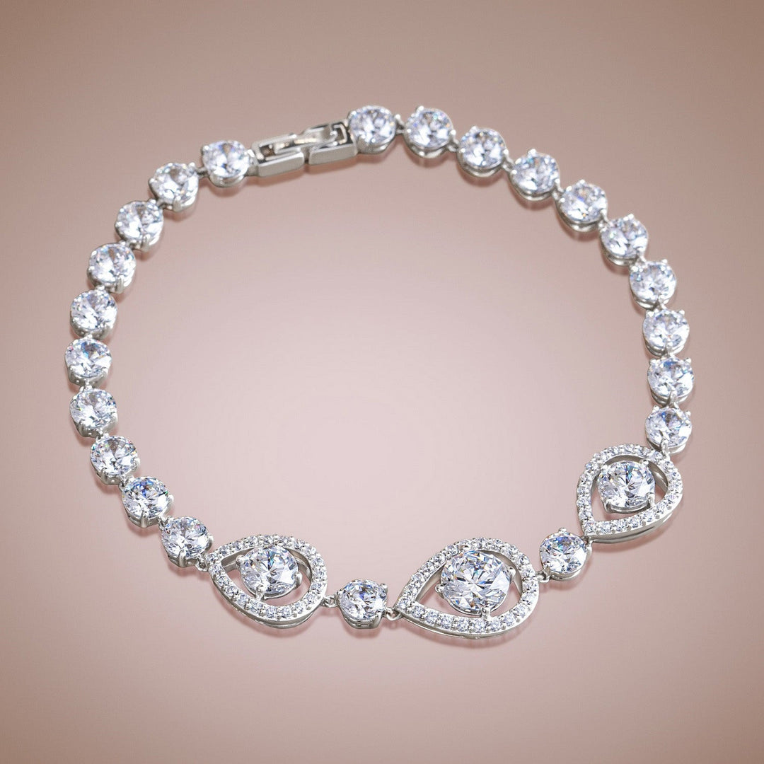 221L0293-01-Silver-with-100-facets-CZ-millenia-pear-bracelet