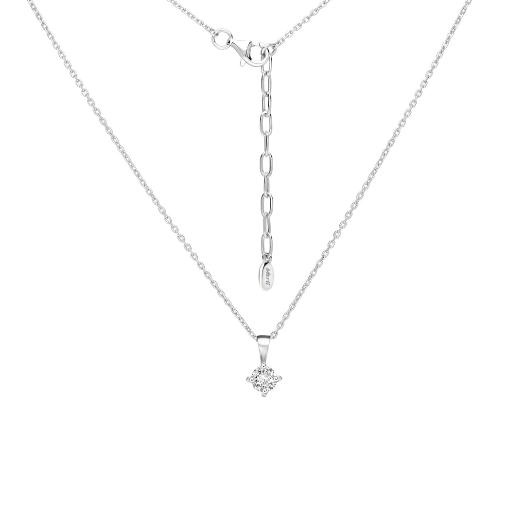 221N0074-01_Silver_100_facets_CZ_classic_solitaire_necklace