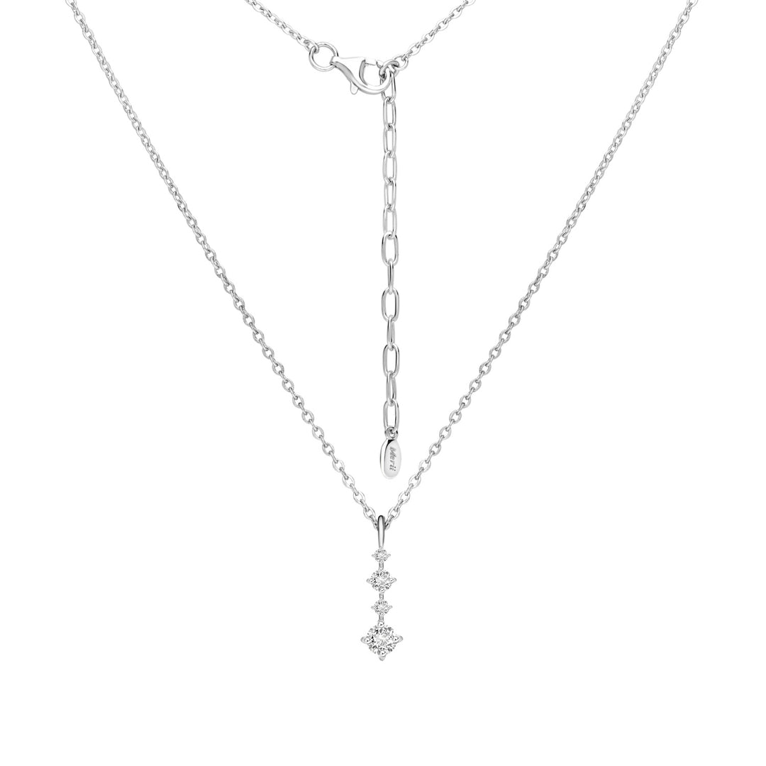 221N0080-01_Silver_100_facets_CZ_classic_drop_pendant_necklace