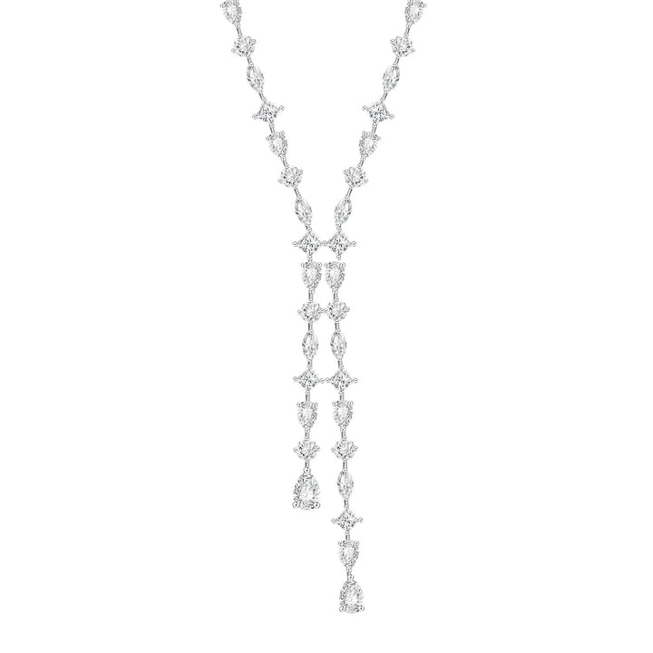 221N0223-01_Silver_CZ_dangle_sparkling_necklace