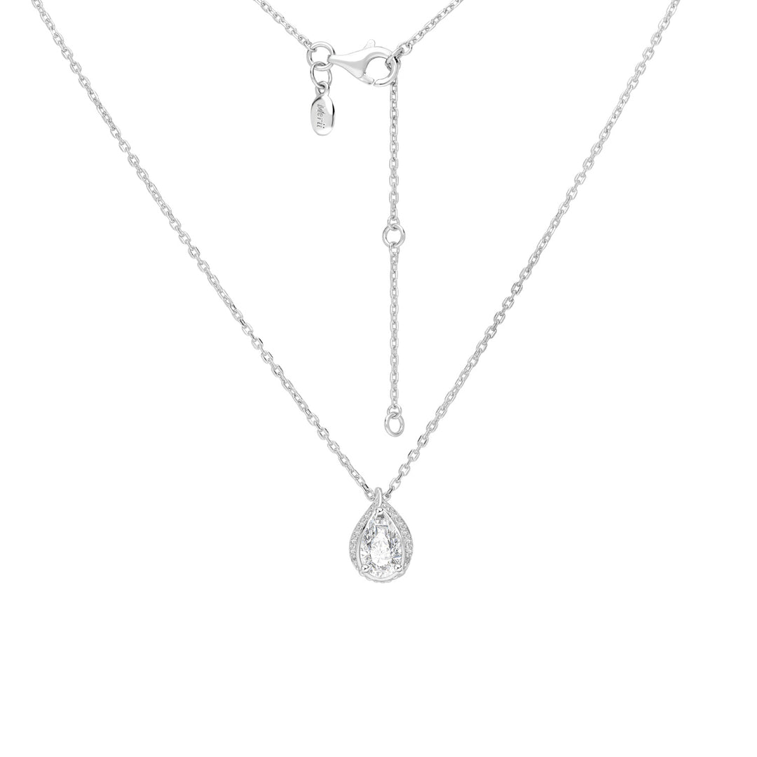 221N0242-01_Silver_CZ_pear_halo_necklace