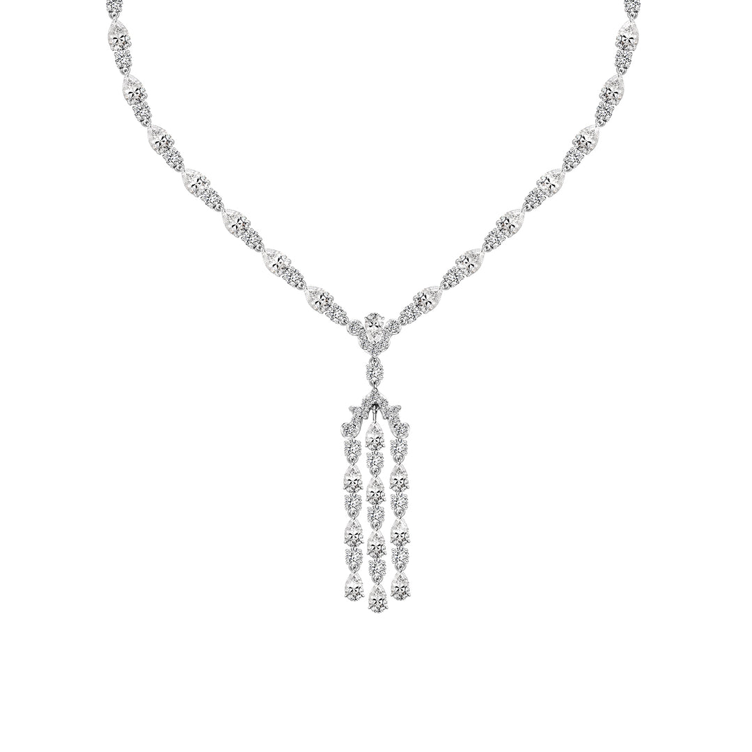 221N0266-01_Merii_Decorum__Art_Deco_Style_Cubic_Zirconia_Long_Chandelier_Necklace_Sterling_silver_and_Rhodium_Plated
