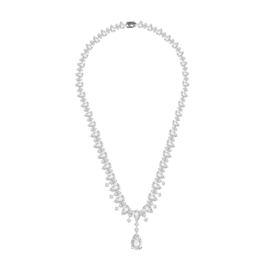 221N0277-01_Silver_CZ_pear_shape_tardrop_necklace