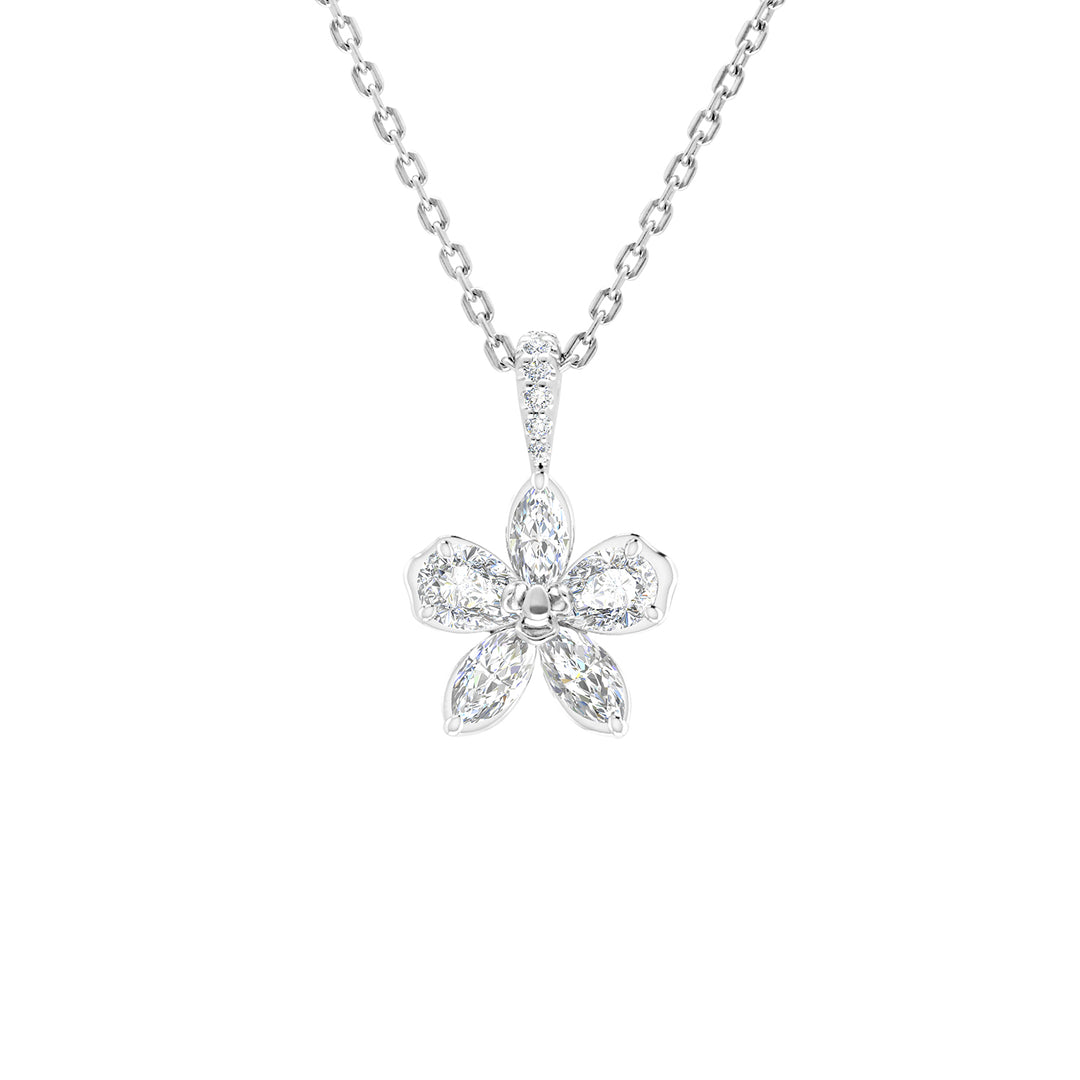 221N0312-01_Orchid_Delirium_Orchid_flower_Elegant_Necklace_Sterling_silver_and_Rhodium_Plated
