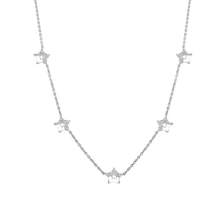 221N0321-01_Memento_White_gold_plated_sterling_silver_925_star_necklace