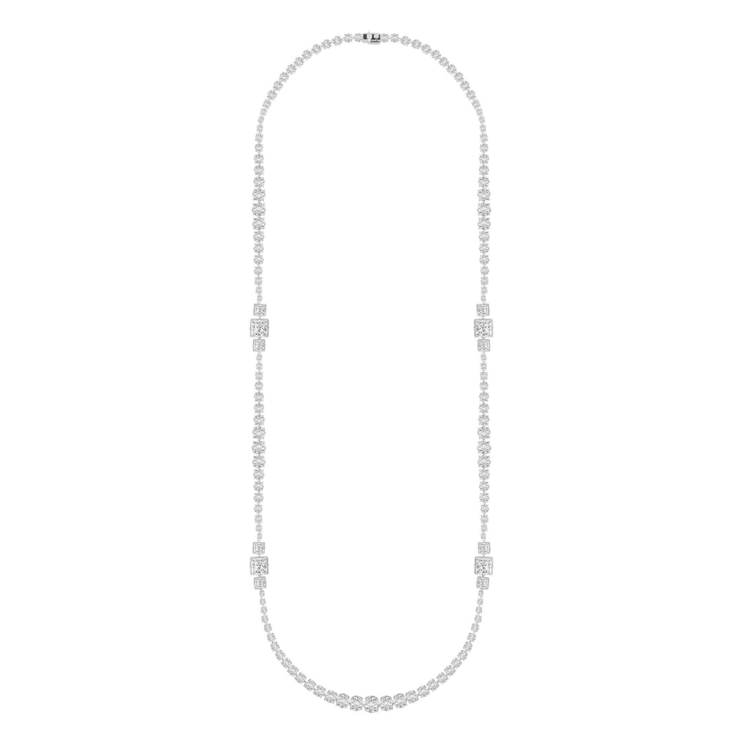 221N0367-01-Merii-Silver-multi-shaped-princess-and-round-CZ-long-necklace