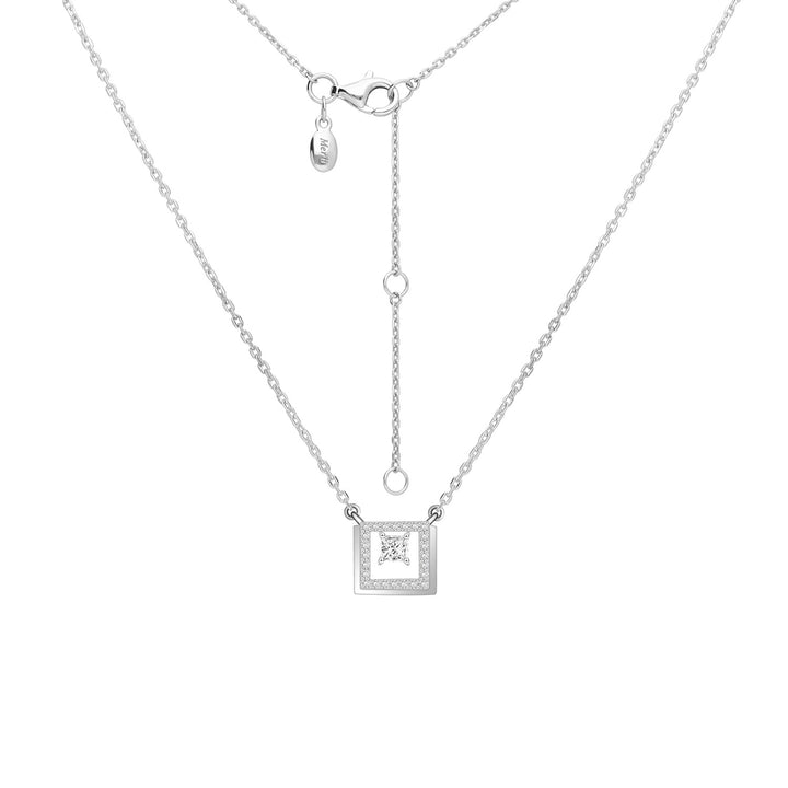 221N0375-01-Merii-Silver-CZ-square-princess-pendant-with-16-inch-chain-nacklace