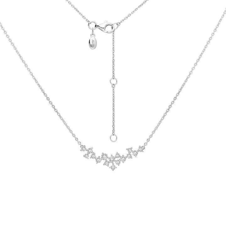 221N0378-01-Merii-Silver-CZ-leaf-crawler-pendant-with-16-inch-chain-nacklace
