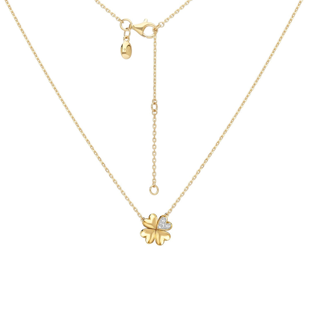 221N0419-01_Lucky-clover-silver-gold-plated-with-cz-clover-necklace