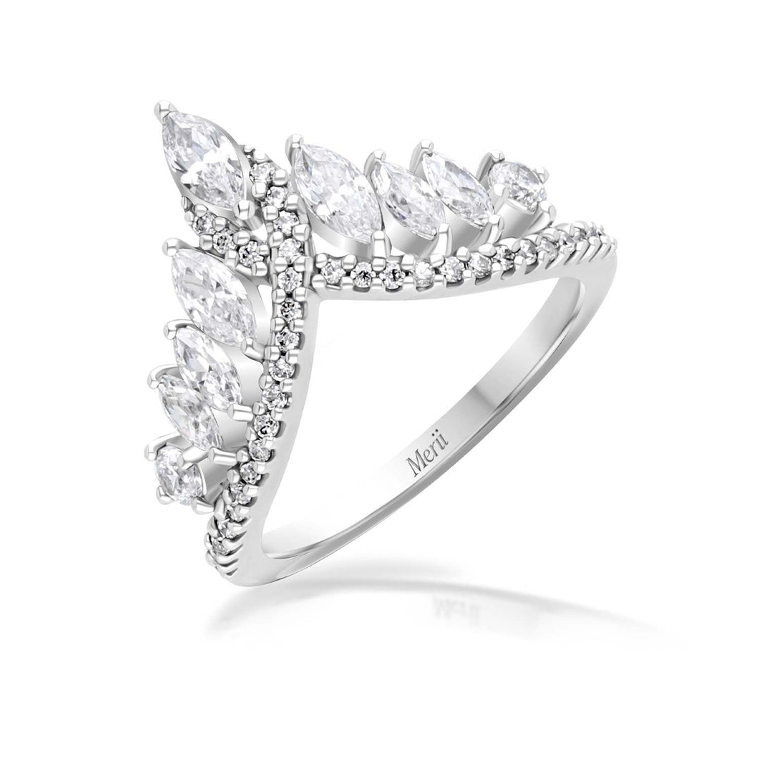 221R0447-01-Silver-marquise-CZ-tiara-crown-wishbone-ring