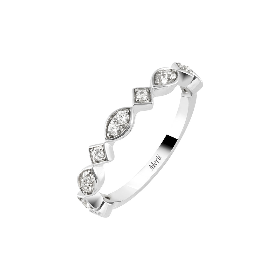 221R0459-01-5_Merii_Stackable__Classic_D-line_Ring_Sterling_Silver_with_Cubic_Zirconia