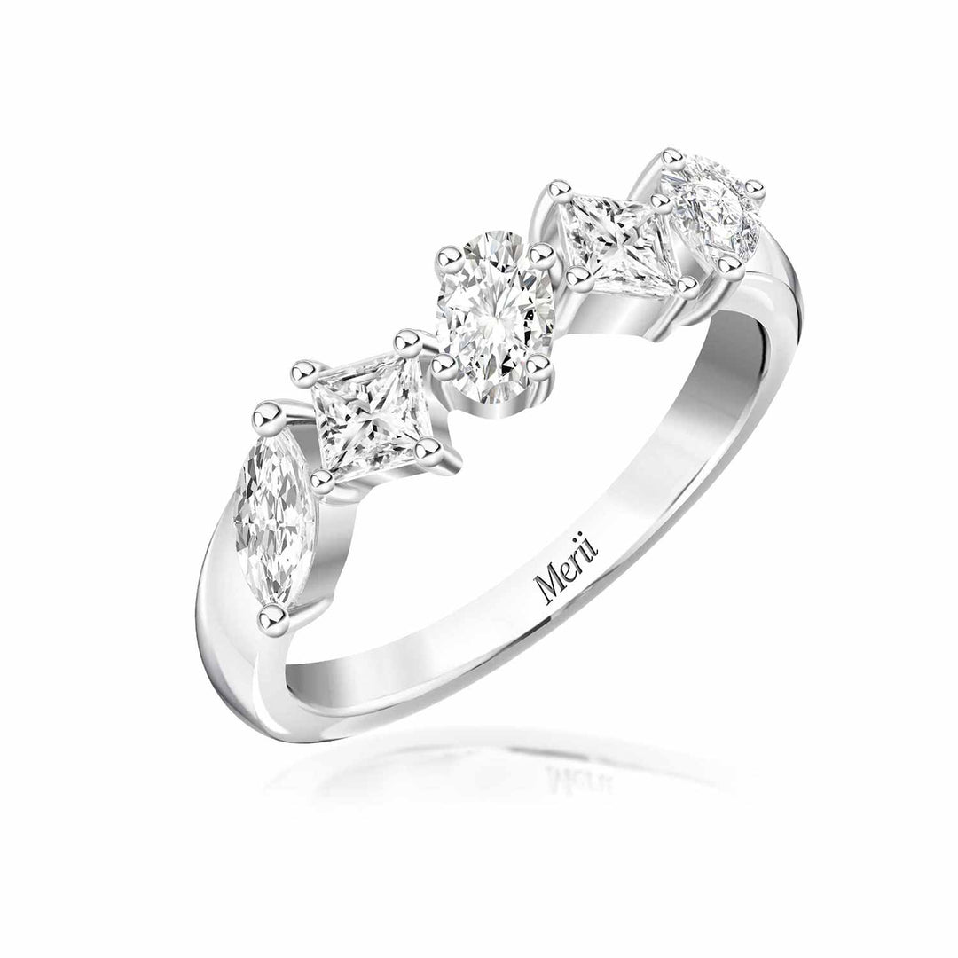 221R0510-01-Silver-multi-fancy-cut-cz-half-eternity-ring