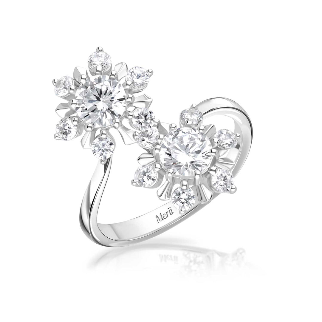 221R0556-01-Merii-Silver-with-100-facets-round-cut-cz-snowflakes-open-ring