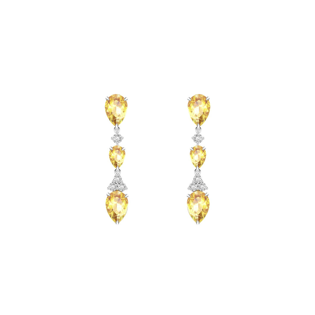 225E0207_01_Laureate_Silver_cz_pear_shape_yellow_&_white_drop_earrings