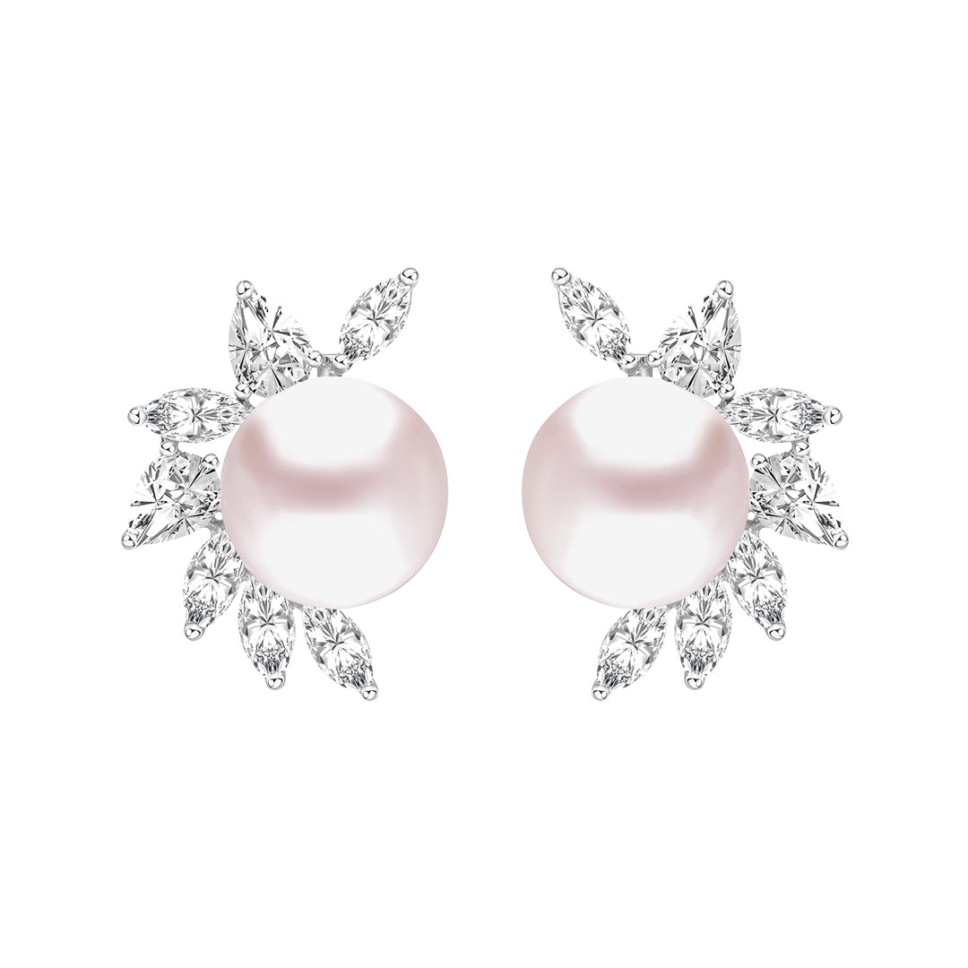 225E0262-01_Classic_Pearl_Rhodium_plated_925_sterling_silver_freshwater_pearl_whith_cubic_zirconia_stud_earrings_(6.23_mm.)