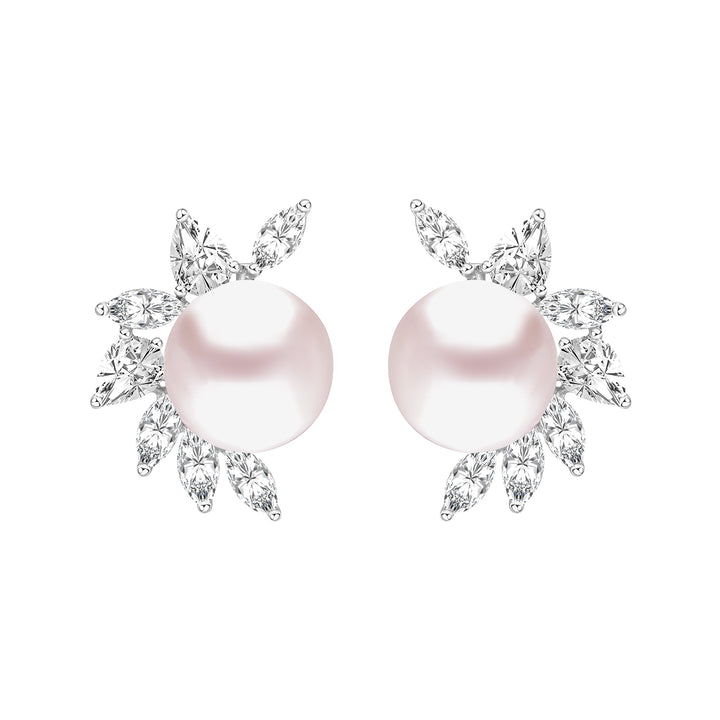 225E0262-01_Classic_Pearl_Rhodium_plated_925_sterling_silver_freshwater_pearl_whith_cubic_zirconia_stud_earrings_(6.23_mm.)