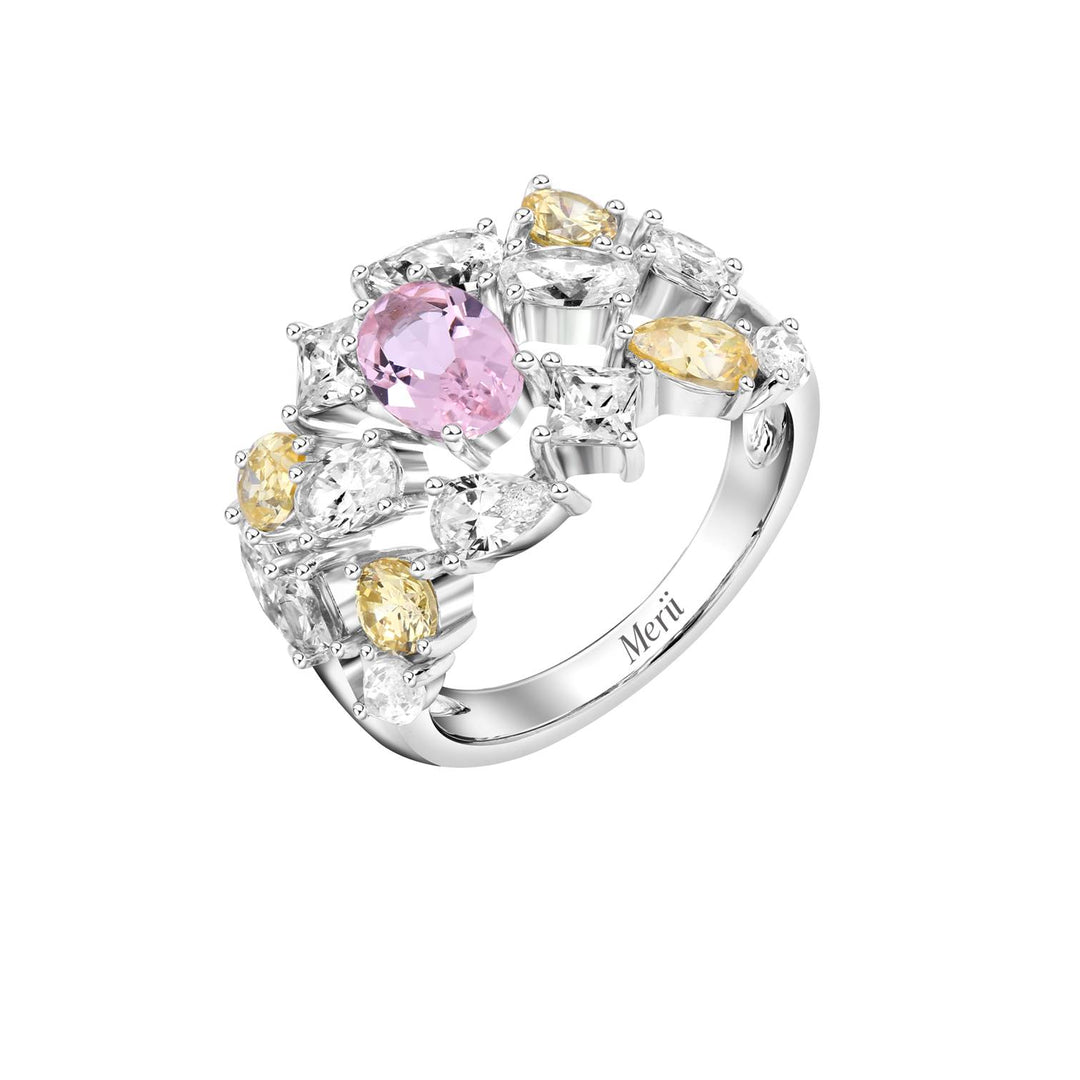 225R0149-01-6_Merii_Candy_Land__Ring_PINK_TOURMALINE&LIGHT_YELLOW_Cubic_Zirconia_Fancy_Shape
Sterling_silver_and_Rhodium_Plated