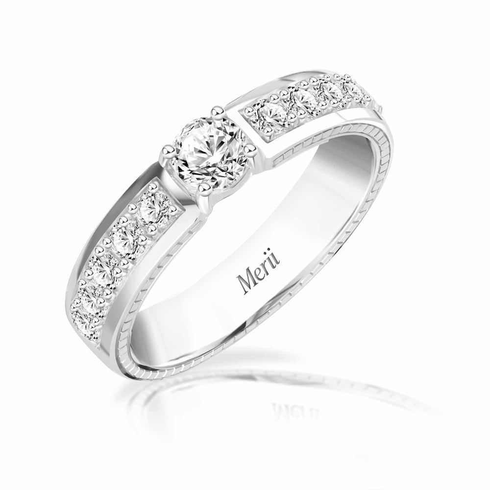 Couple-Rings-Silver-rhodium-plated-with-4-mm-100-cuts-CZ-half-eternity-band-engagement-ring-221R0539-01